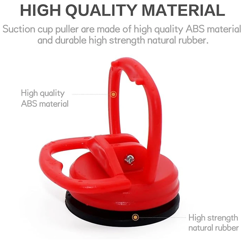 1-4Pcs Glass Heavy Duty Suction Cups Car Dent Repair Strong Suction Cup Car Bump Puller Car Shape Bump Fixer Repair Tool