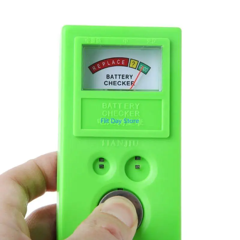 Botón F92C Monedera batería control batería Tester medición dispositivos medición herramienta del