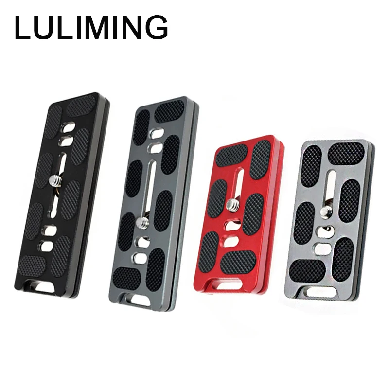 

76 106mm Universal Quick Release Plate Aluminum Alloy Tripod Quick Release Plate Mount Adapter for Arca Swiss Camera BallHead