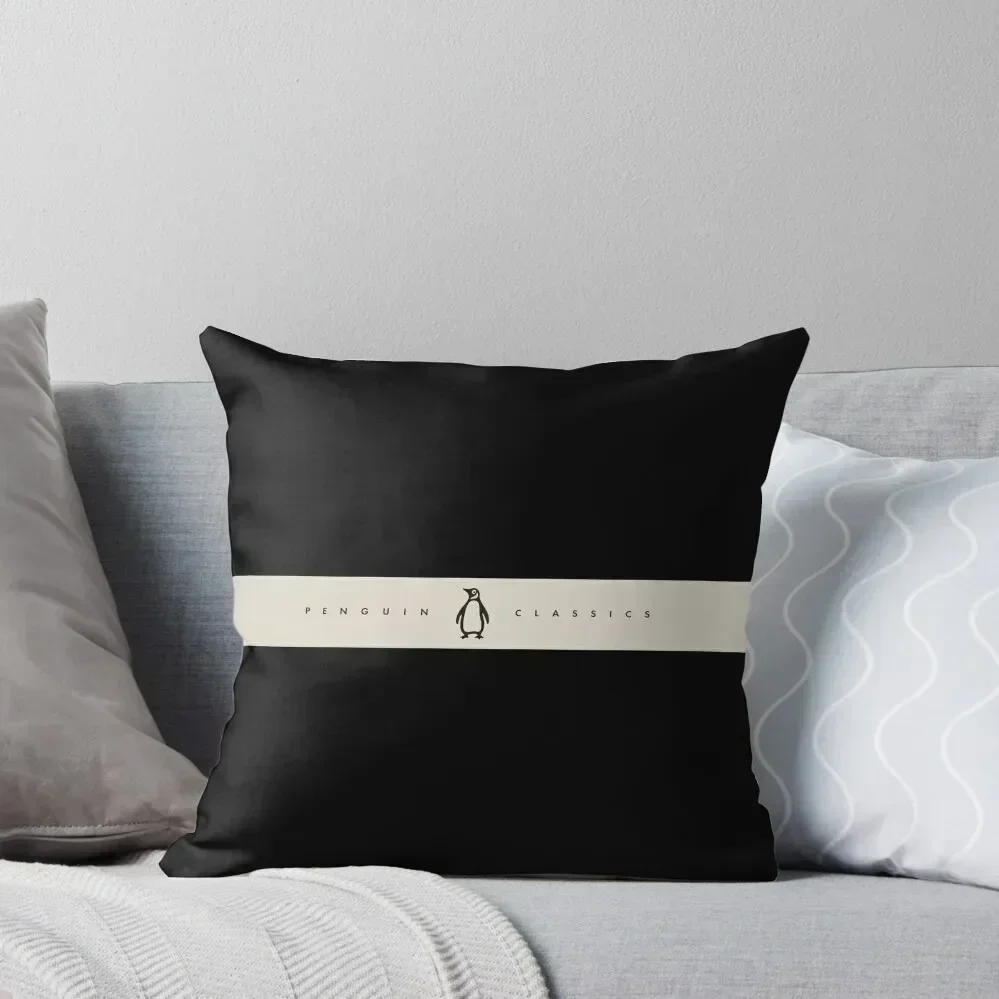 

Penguin Classics Book T-Shirt Throw Pillow Decorative Sofa Cushion Custom Cushion Embroidered Cushion Cover Anime pillow
