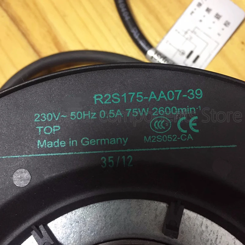 Original 100% Working R2S175-AA07-39 175mm 230V Centrifugal fan
