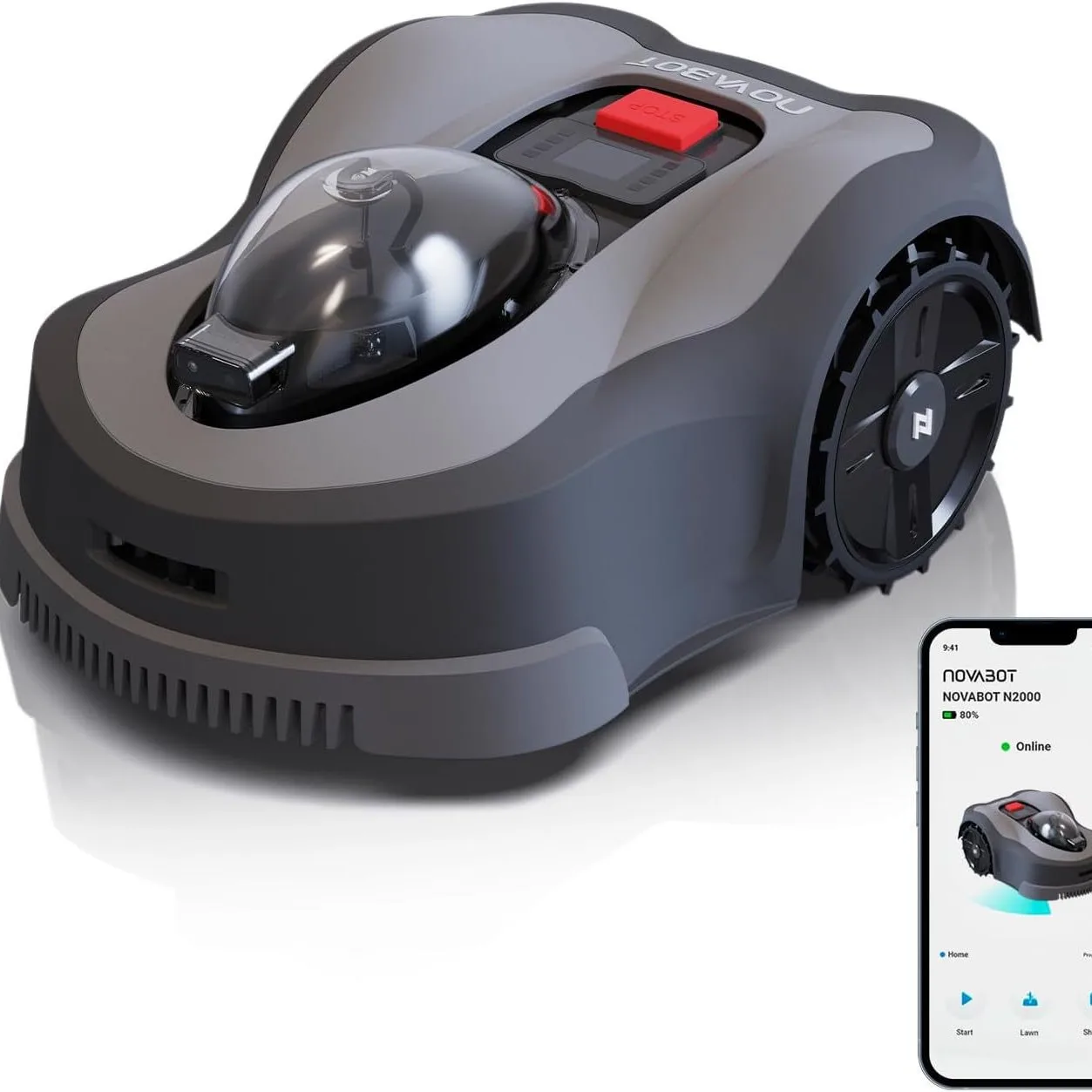 

Fully Automatic Industrial 4-Stroke 24V Battery-Powered Lawn Mower Boundary Line Mobile Phone Planning Path High Efficiency