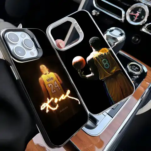 Basketball Kobe Bryant 8 24  Phone Case For iPhone 16,15,14,13,12,11,Mini,Pro,MAX Black Matte Shockproof Cover
