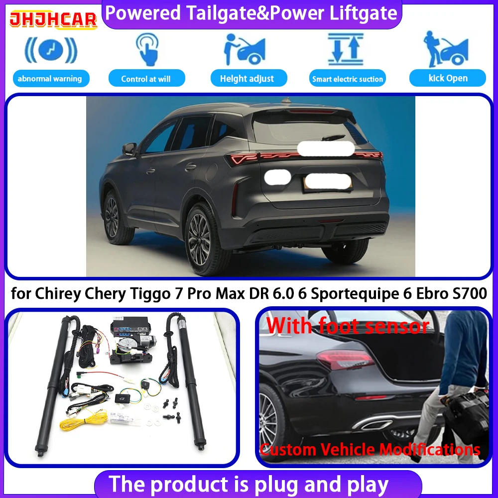 for Chirey Chery Tiggo 7 Pro Max DR 6.0 6 Sportequipe 6 Ebro S700 Smart Electric Powered Tailgate Power Liftgate Tailgate System