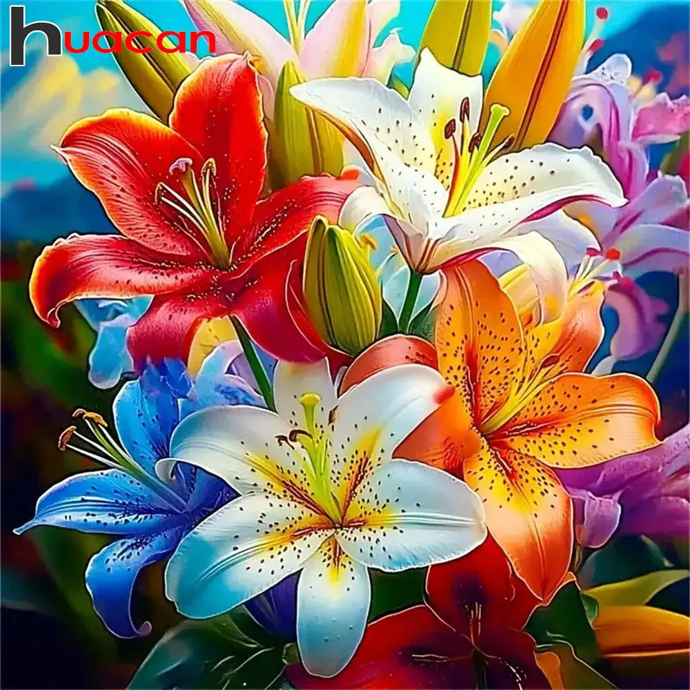 Huacan 2025, neue Kollektion, Diamant-Gemälde, Delphin, Himmel, Diamant-Stickerei, Meer, Sonnenuntergang, Mosaik, Kunst, Dekoration, Gemälde