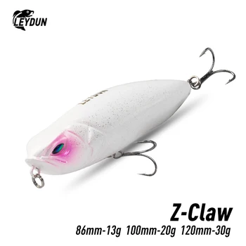 LEYDUN Z-Claw pływające przynęty ołówkowe 86mm 100mm 120mm Topwater twarde przynęty powierzchniowe Stickbait dobra akcja woblery basowe