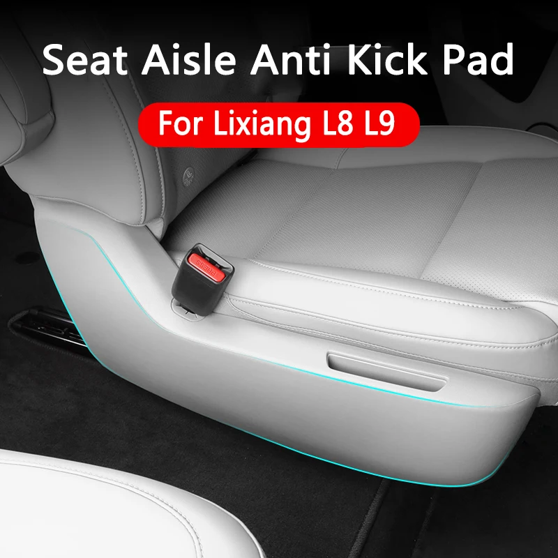 Car Seat Aisle Anti Kick Pad for Li Lixiang L9 L8 Leading Ideal Anti Scratch Leather Protection Sticker Trim Accessory