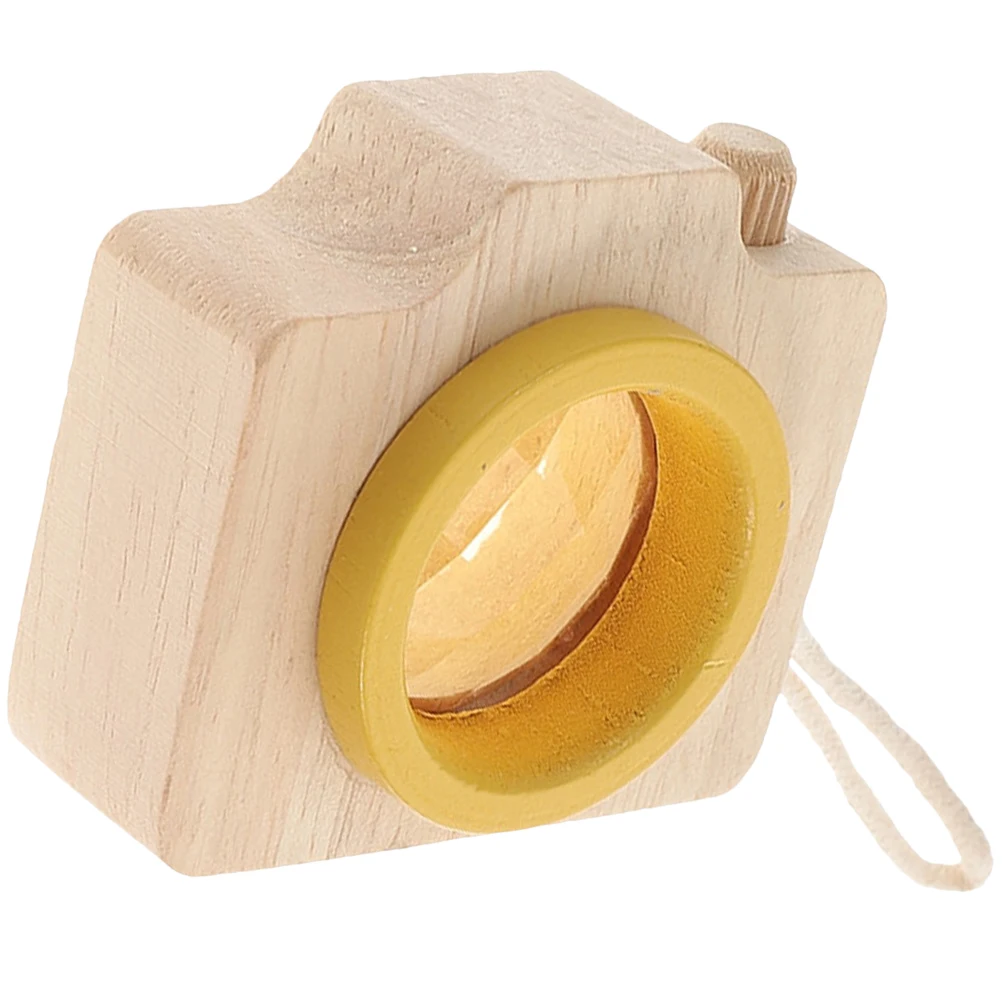 

Wooden Glass Kaleidoscope Kids Toy Educational Playthings Vintage Decorative Child Learning Toys Party Favors Creative Funny