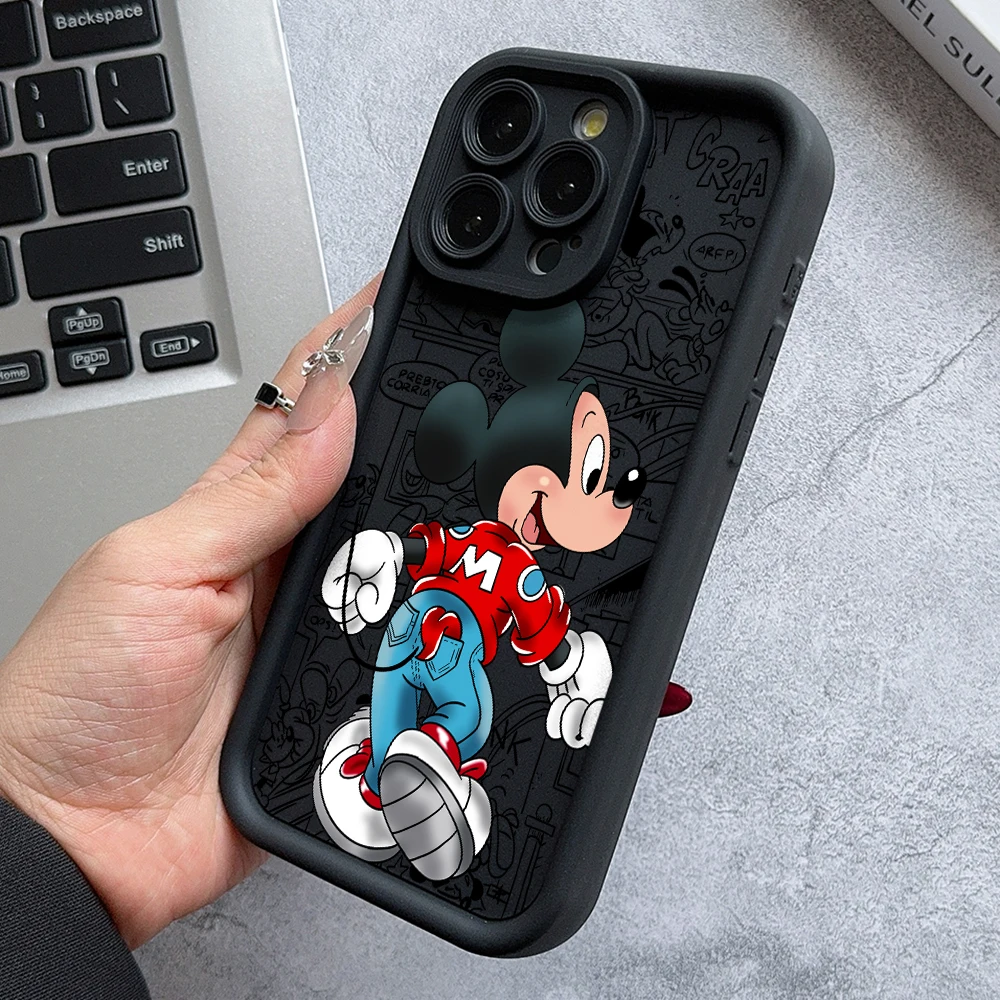 Mickey Minnie Mouse Lovers Phone Case for Vivo V40 V30 SE V30e V29 V25 V23 V21 V23e Y50 Y36 35 Y28 Y21 Y20 Y17 Y15s 4G 5G Cover