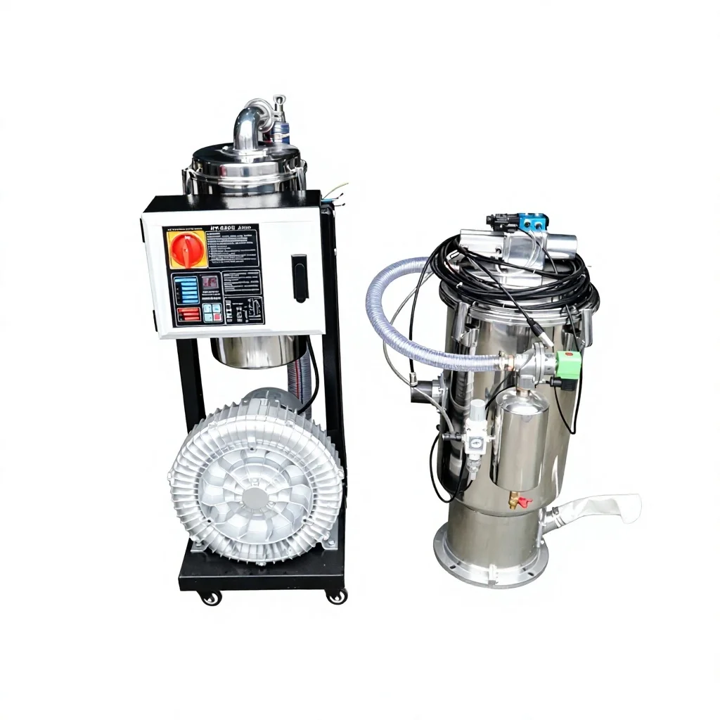 Wholesale HY 980G One One Vacuum Auto Loader Standard Split Powder 2.2KW 380V Touch Control Suction & Pulse Dust Removal Machine