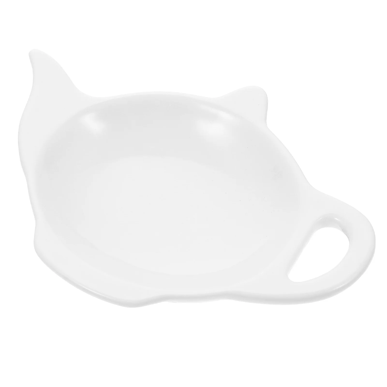 

Condiment Ceramic Tea Bag Saucer Mother Kettle Ramekins Serving Dish Ceramics Professional Teabag Coaster
