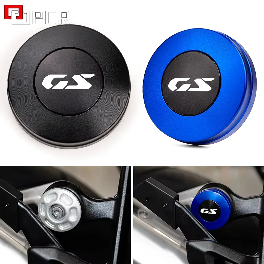 For BMW R1300GS R1250GS R1200GS F900GS F850GS F800GS F750GS ADVENTURE ADV Motorcycle CNC Exhaust Hanger Support Screw Cover Cap