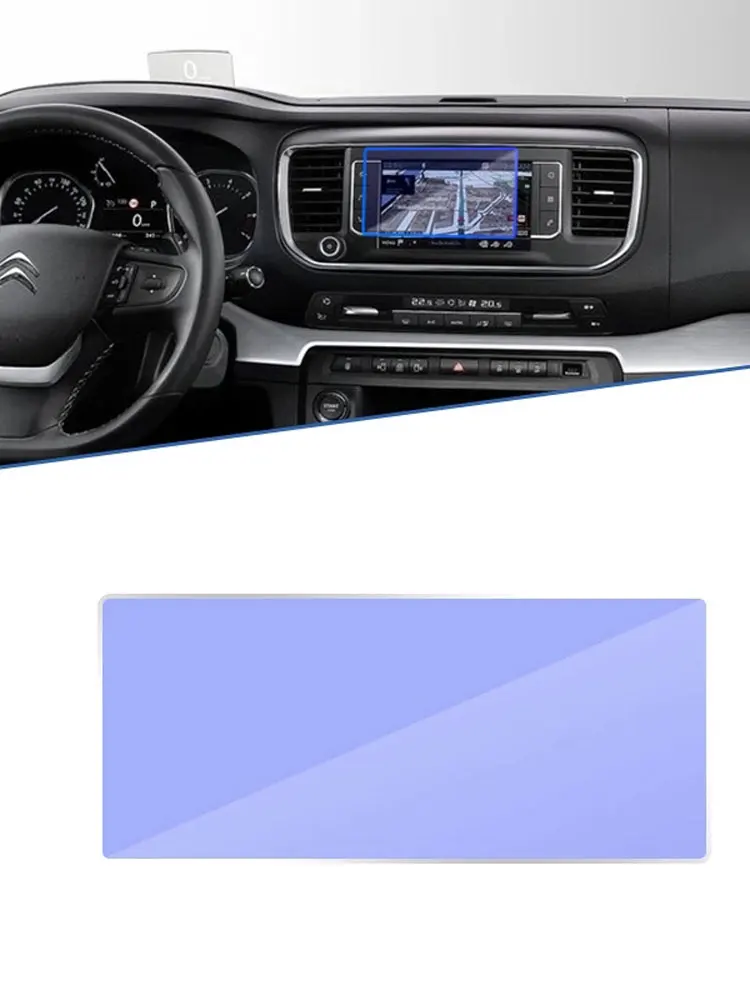 

7-дюймовая Защитная пленка для автомобильного GPS-навигатора для Citroen SpaceTourer MK3 2017 ~ 2021, Защитная пленка для ЖК-экрана