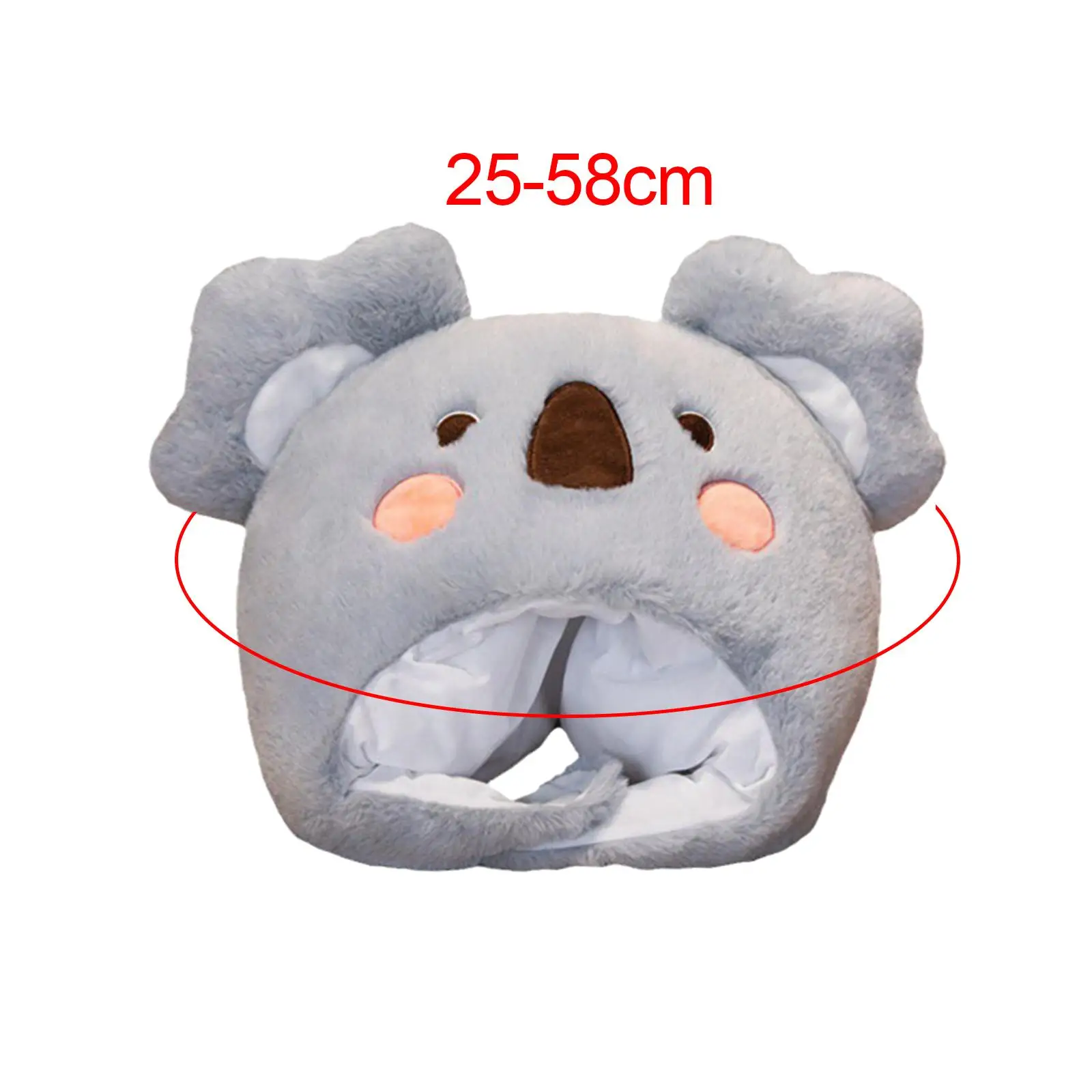 Chapeau Koala en peluche confortable pour hommes et femmes, joli vêtement, couvre-chef pour accessoires, Festival d'halloween, événement nocturne, vacances