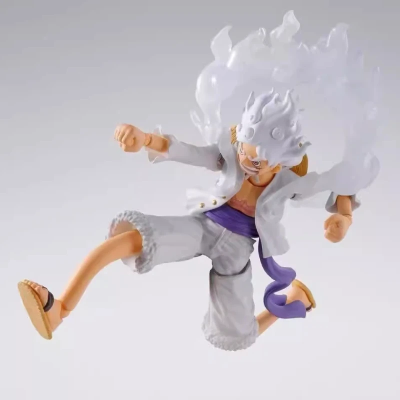 16cm Domestic One Piece Boxed Action Figure Gear 5 Nika Luffy Portgas D Ace Articulated Model With Replaceable Parts For Fans - view 3