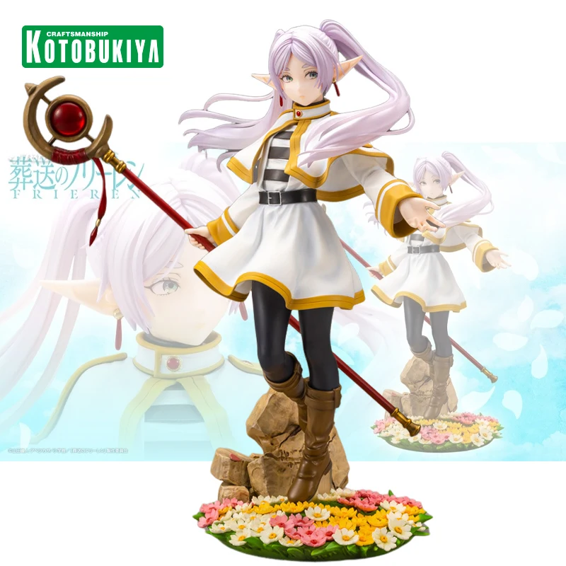 Original Frieren Kotobukiya Frieren: Beyond Journey's End PVC Anime Figure Collectible Model Dolls Statuette Ornament Gifts