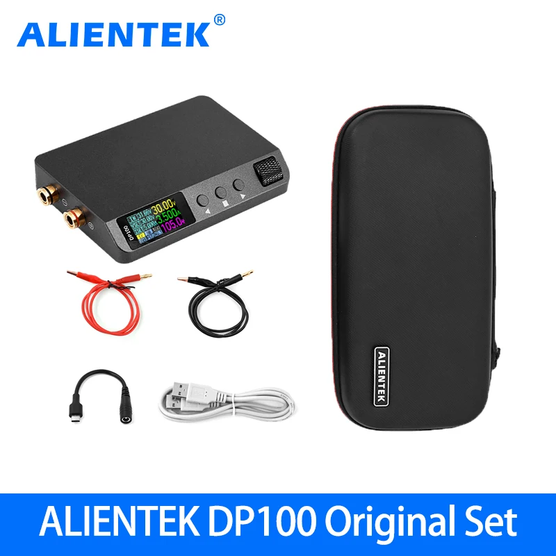 ALIENTEK DP100 DC Power Supply Adjustable 30V 5A Supply Portable Regulator Switching Laboratory Bench PowerDigital Power Supply