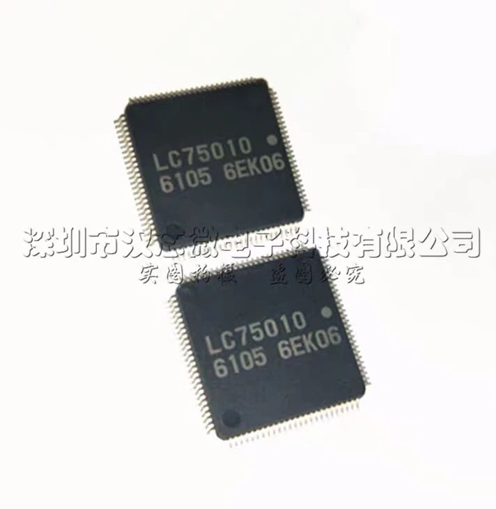 2 Chiếc ~ 10 Cái/lốc LC75010 LC75010W-6118-E QFP Mới Ban Đầu