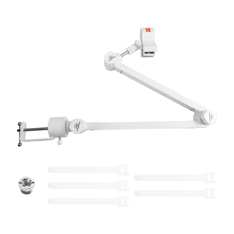 ABAC-For Studio And Live Performance Compatible Microphone Arm Boom Adjustable Suspension Boom With Desk Clamp