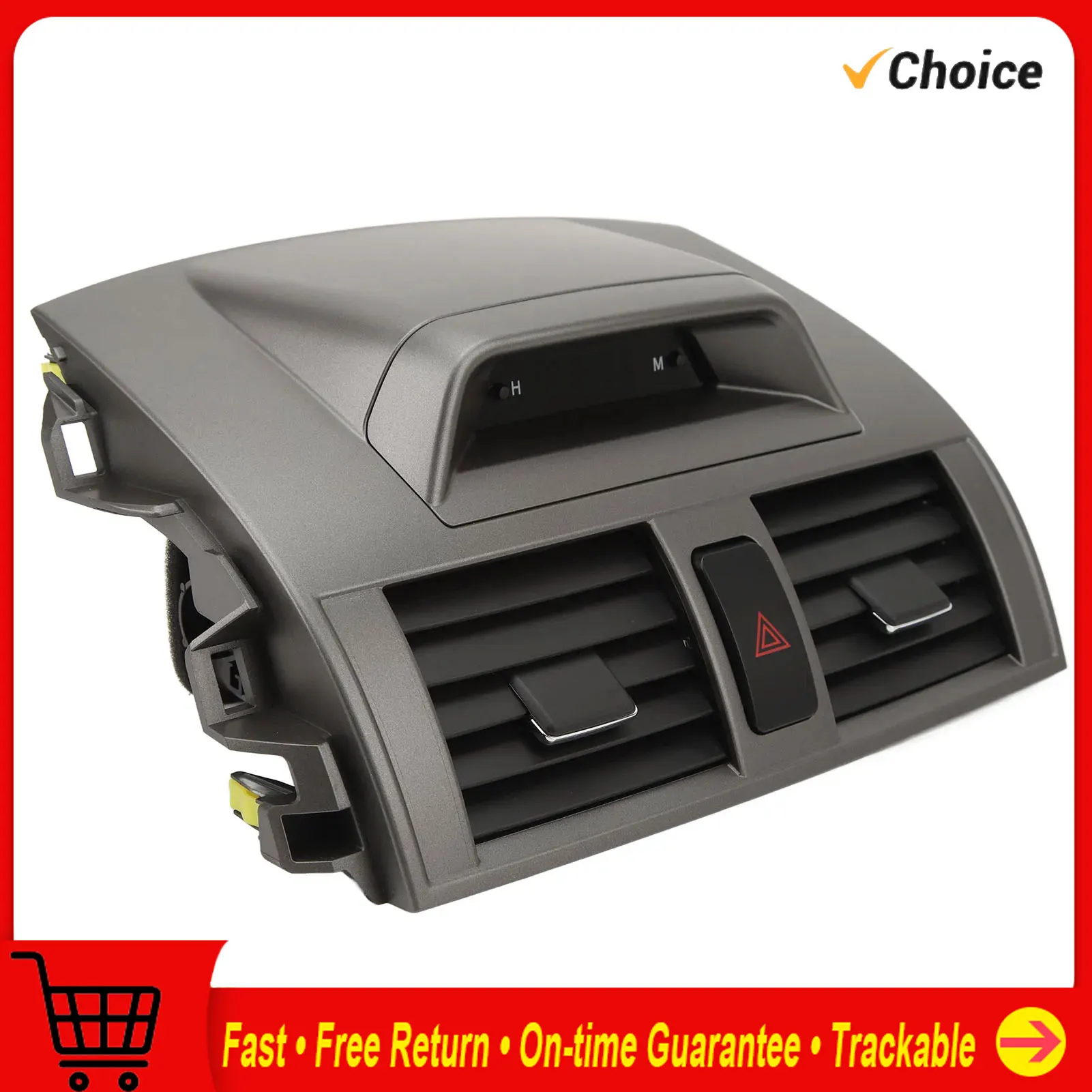 

Car Air Vent Panel 5567002340 Fresh Air Center Dash AC Outlet Air Panel Replacement For Corolla 2009‑2013 Car Air Vent Panel