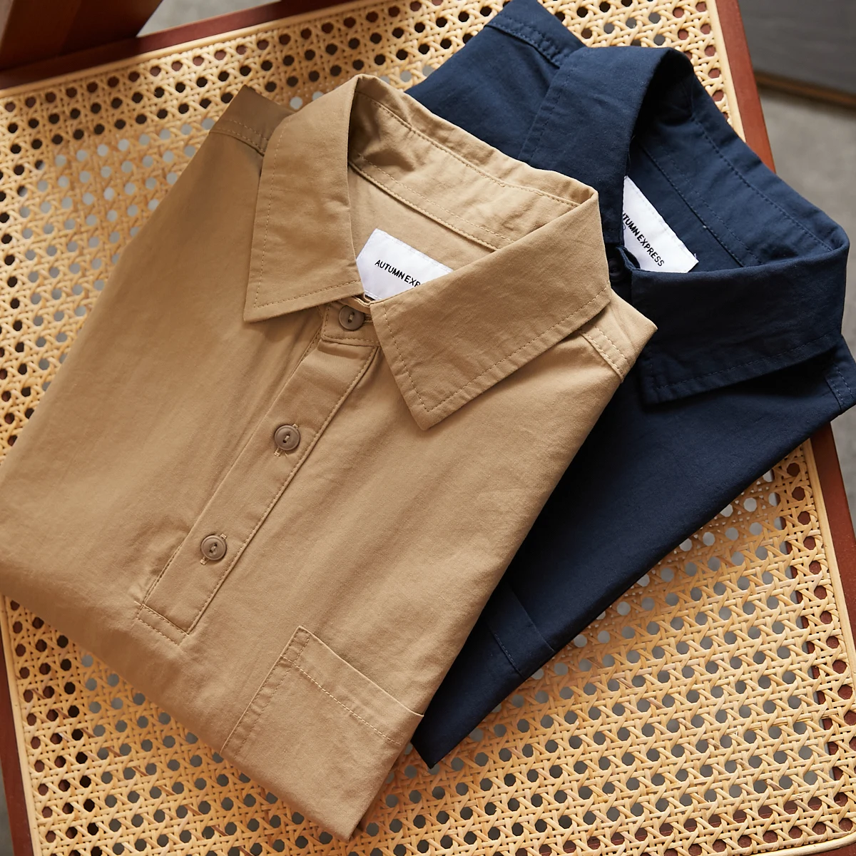 

Ретро-японский стиль! Чистый хлопок! Удобные и дышащие! Летняя мужская повседневная рабочая одежда, модная рубашка с коротким рукавом