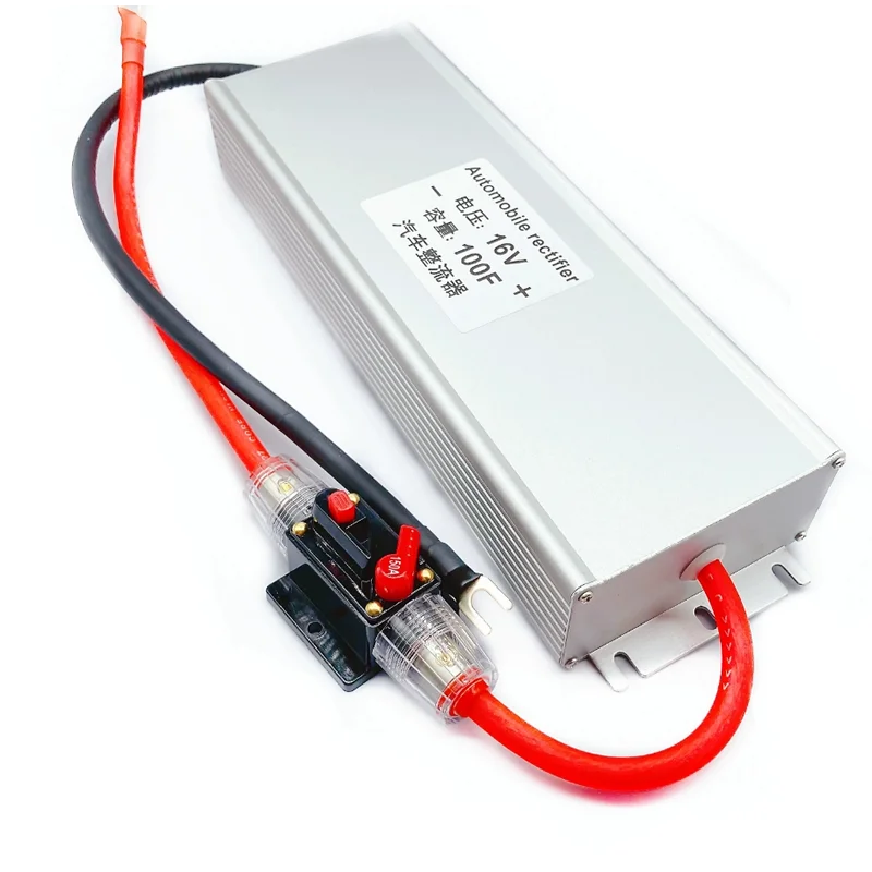 16V100F brand new Farad capacitor battery module for automotive starting rectifier protection, battery fuel-saving