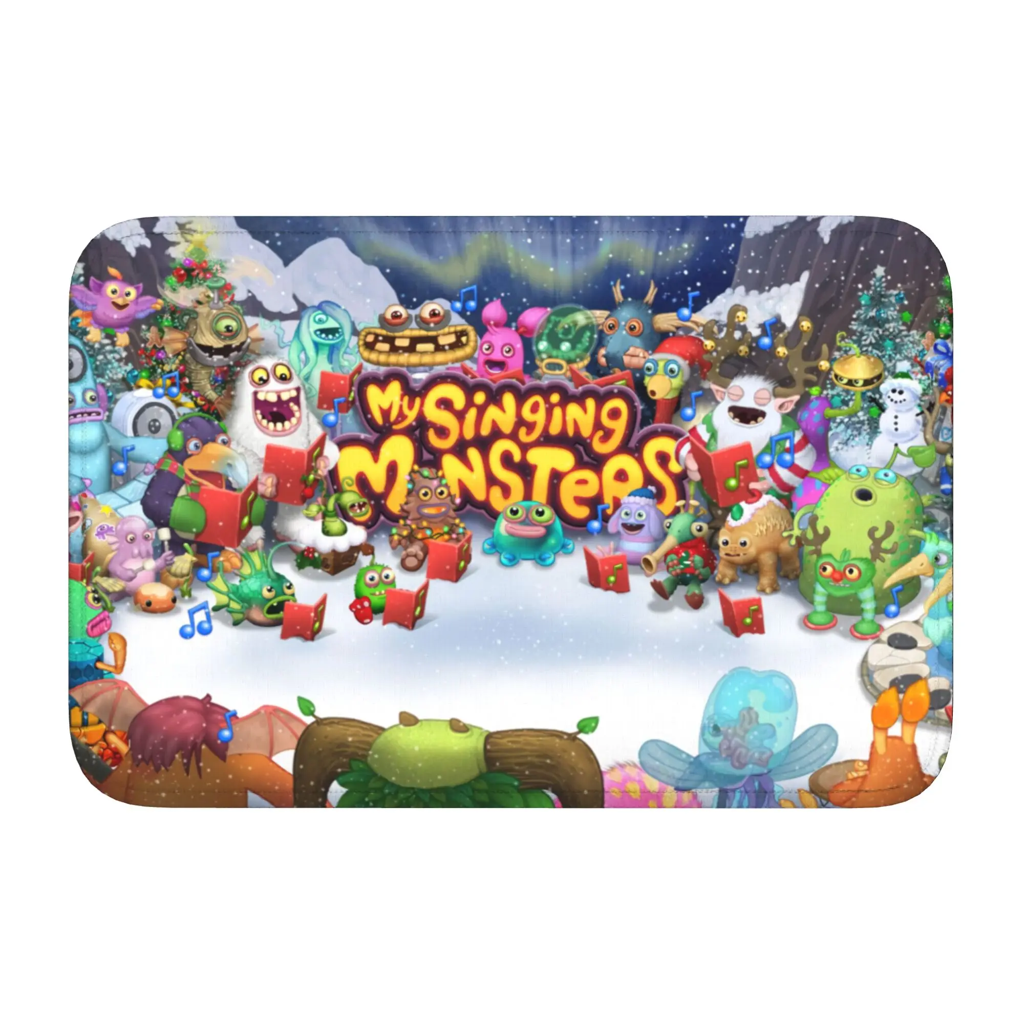 Custom My Singing Monsters Floor Door Bathroom Kitchen Mats Anti-Slip Outdoor  Doormat Living Room Entrance Rug Carpet Footpad