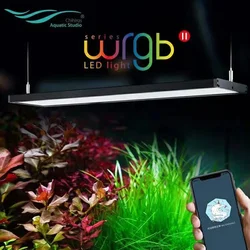 Chihiros WRGBII 2 Full Specturn Water Plant LED Light Upgrade RGB Built in Bluetooth APP Control for Aquarium Fish Tank