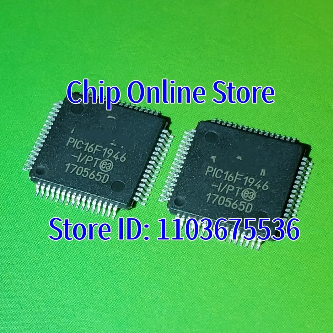 2~50pcs  PIC16F1946-I/PT  PIC16F1946  TQFP64  New Original  8 Bit Microcontroller MCU