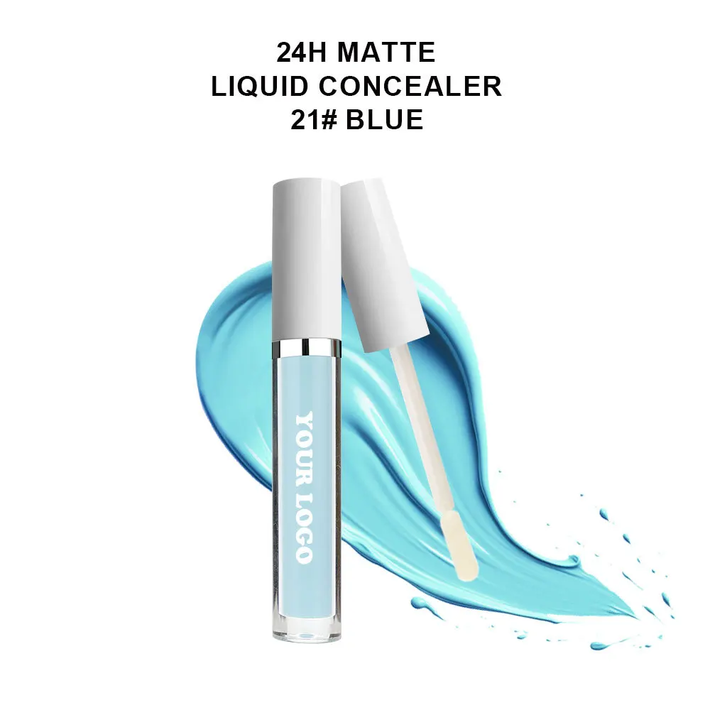 ฉลากส่วนตัว Professional Face Liquid คอนซีลเลอร์ Matte ความคุ้มครองสูงกันน้ําควบคุมน้ํามัน Moisturizing คอนซีลเลอร์ติดทนนาน