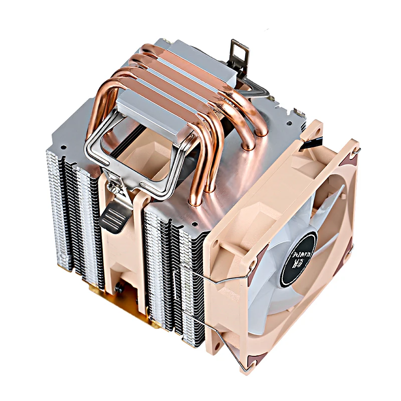 4 Heat Pipe 9cm Twin Towers PC Cooler Air-cooled CPU Cooling Fan Suitable For Installing LGA775 115x 1200 1700 1366 i3 i5 i7 AMD