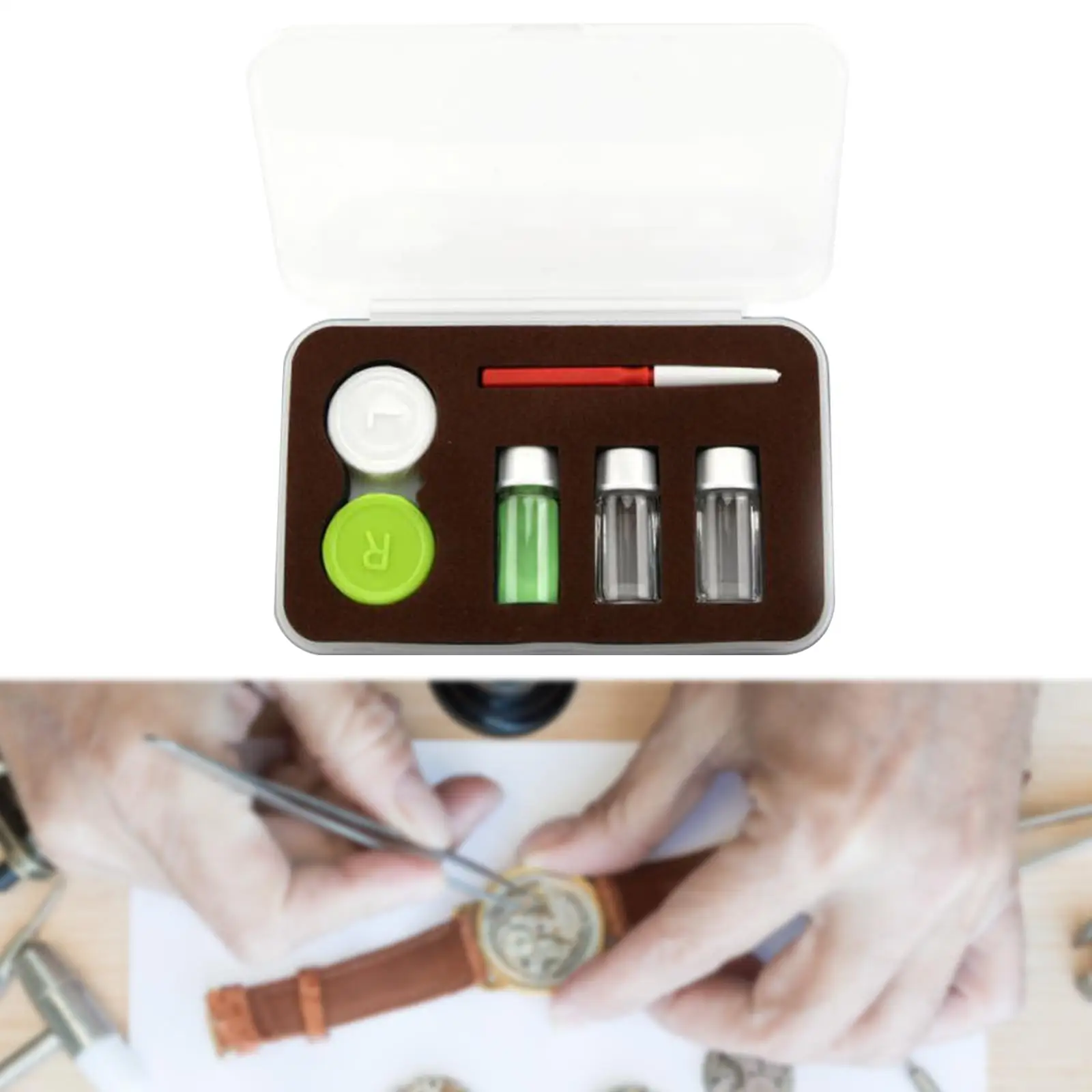 Watch Luminous Powder Professional Single Color Portable Replacement Dark Pigment Powder for Jewelry Watchmaker Repair Men Women
