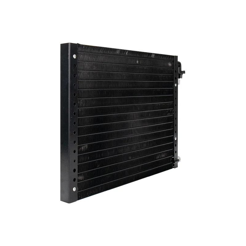 Durable Aluminum AC Condenser (14x18x32) - Heavy-Duty for Trucks/Engineering Vehicles, Universal Upgrade for Classic Car Tuning