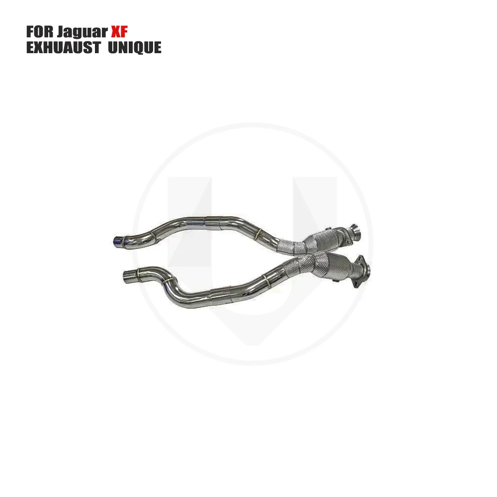 

UNIQUE Exhaust Manifold Downpipe for Jaguar XF 3.0T X260 Car Accessories With Catalytic converter Header Without cat pipe