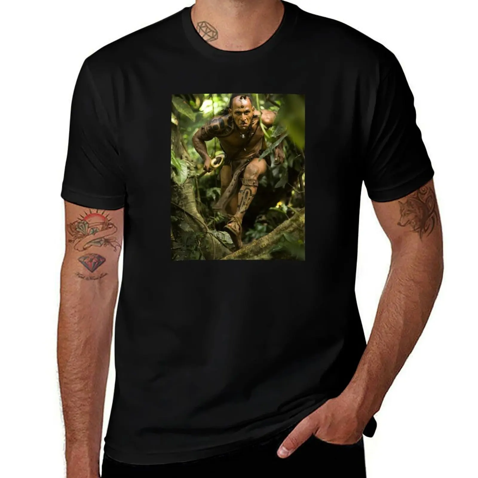 

apocalypto T-Shirt t shirts for man graphic vintage cotton t shirts high quality t shirts for man cotton soft T-shirt