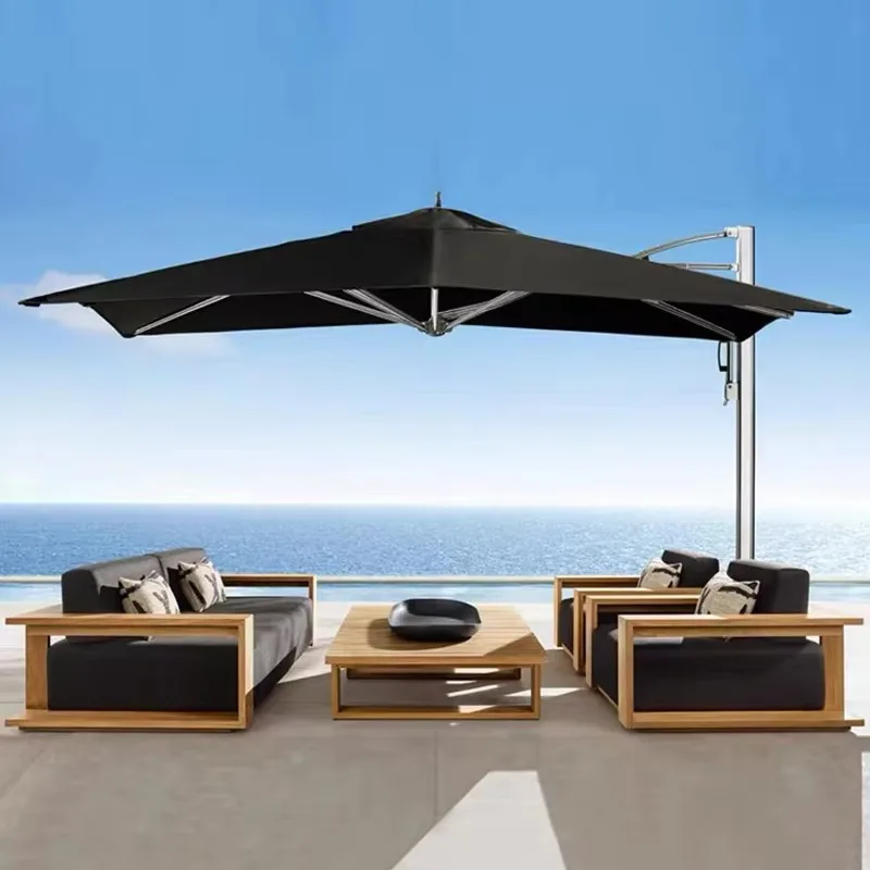 Outdoor Modern Set Waterproof Garden Lounge Sofa Teak Outdoor Sofa Furniture