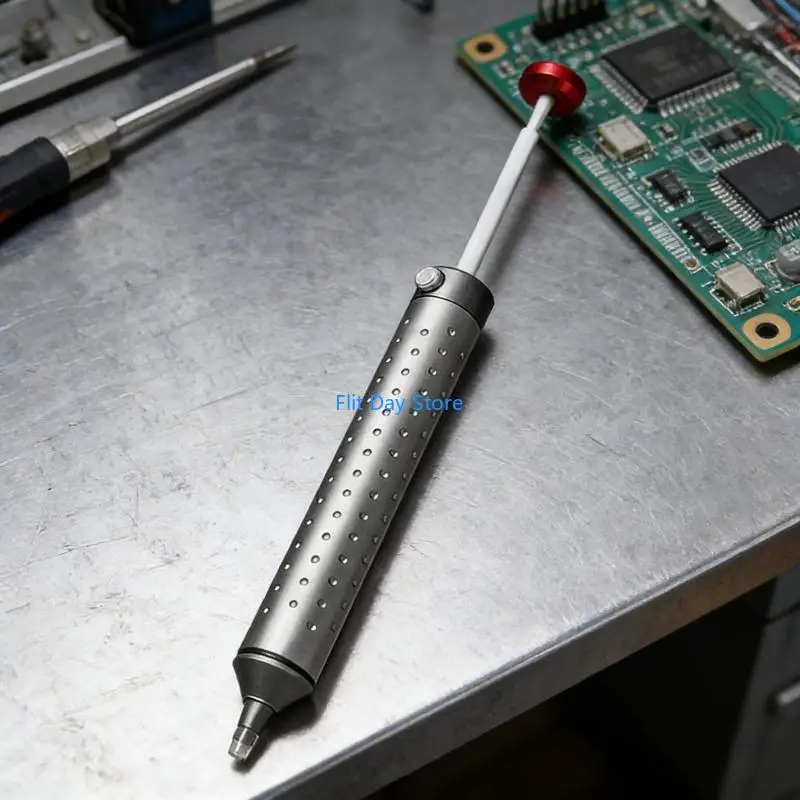 F92C High Performances Solder Sucker Aluminum Alloy Nonslip Design Sturdy Pumps