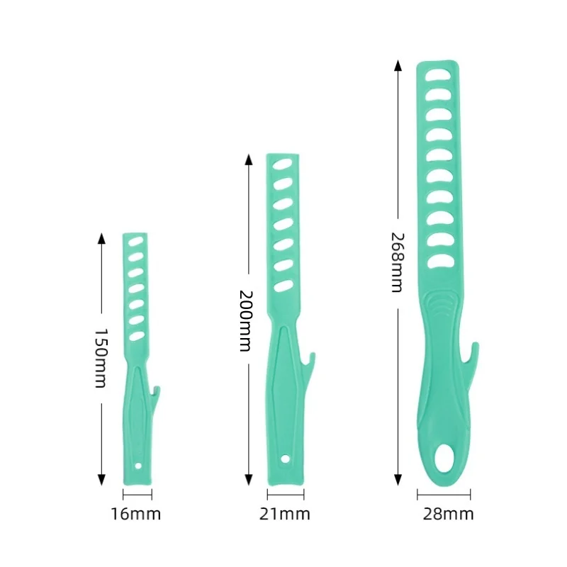 3Pcs Mixing Manual Bucket Handheld Plastic Home Finishing Stirring Rod Stick For Paint Reusable Portable Tool
