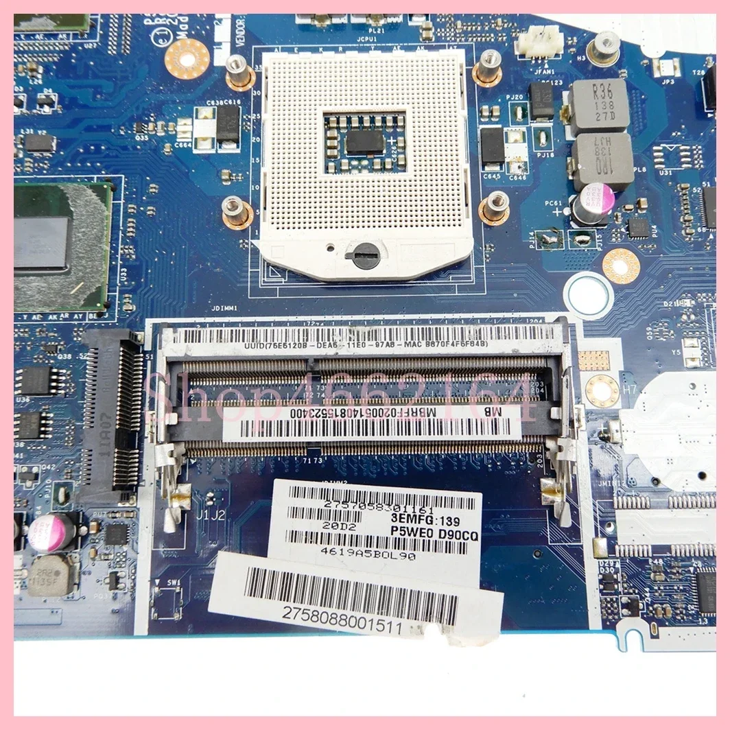 Imagem -04 - Placa-mãe Portátil para Acer Aspire La6901p Gt520m-v1g Gpu Notebook Mainboard 100 Testado 5750 5750g