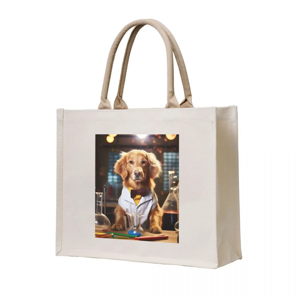 

Chemistry Dog Meme Tote Bag Women's shopper Reusable bags bags woman 2025 Big bag women