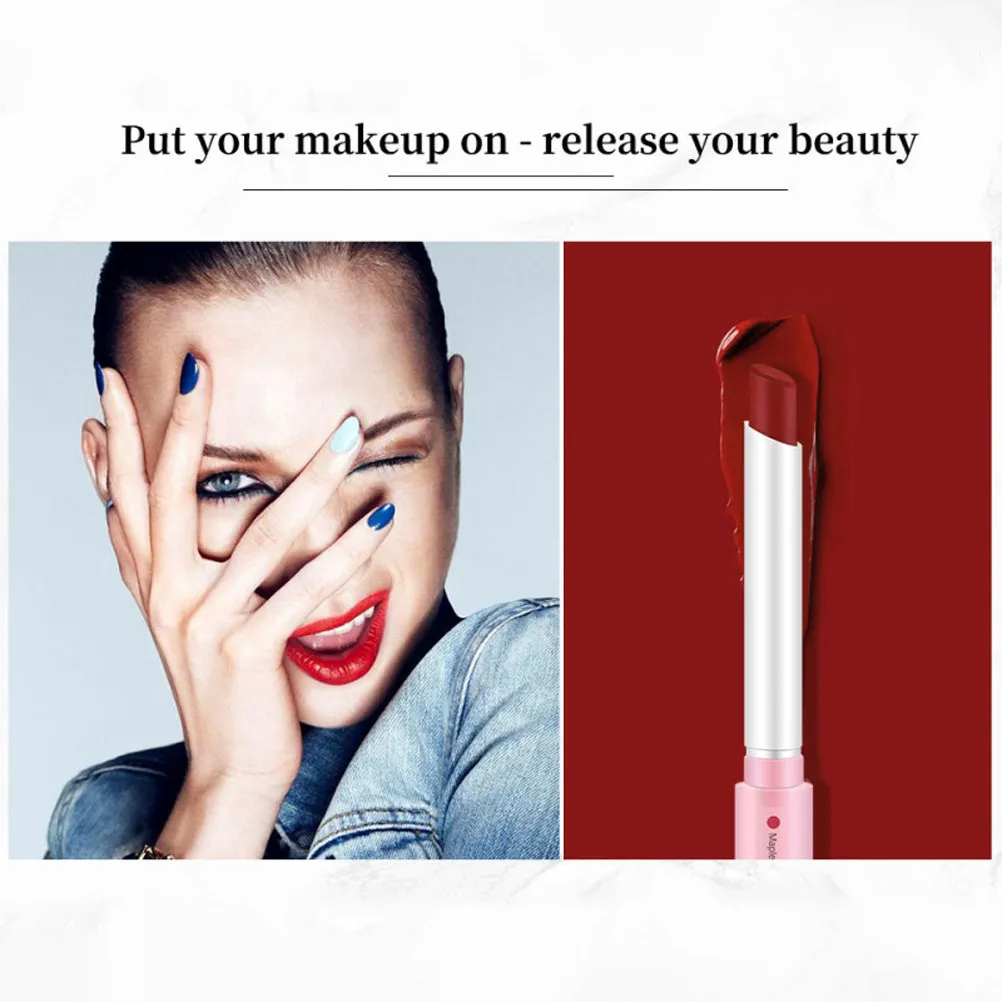 4Pcs Matte Lipstick Set Korean Style Lip Gloss Balm Bulk for Women All Skin Tones Matte Lipstick Lip Plumper Gloss