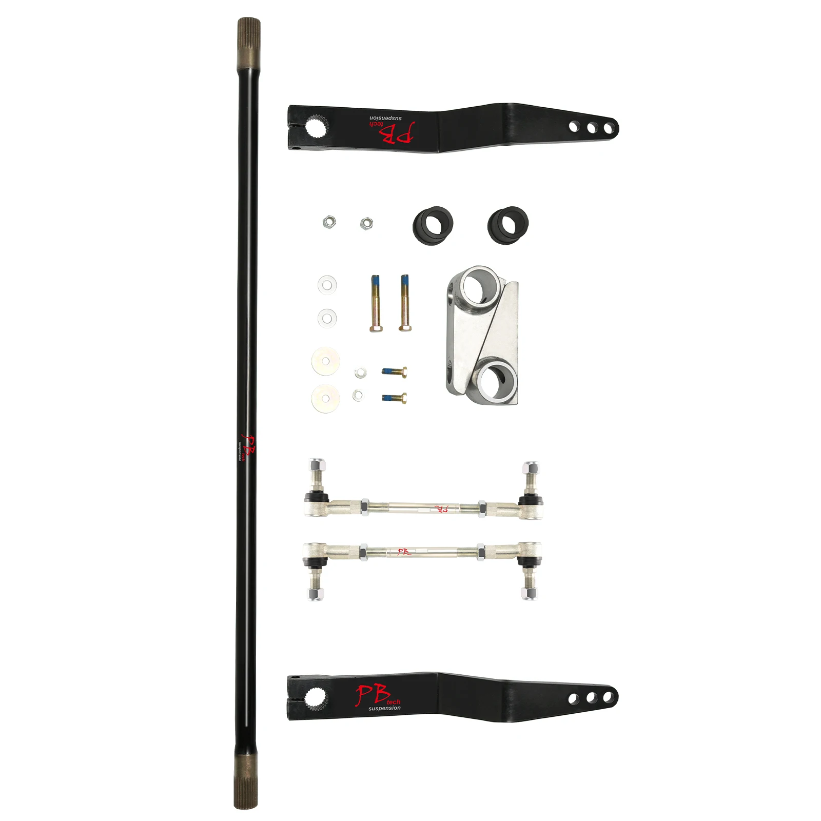 

For 2007-2018 Jeep Wrangler JK Front Sway Bar Kit Suspension Stabilizer Links Bars (Steel Arms& Frame Brackets)