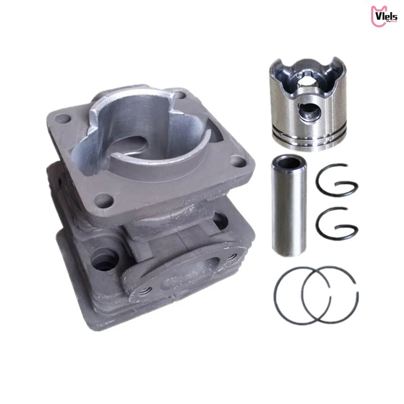 Complete Cylinder Sleeve & Piston Ring Set For 330 /233 Grass Brush Cutter Garden Power Trimmer Engine Components