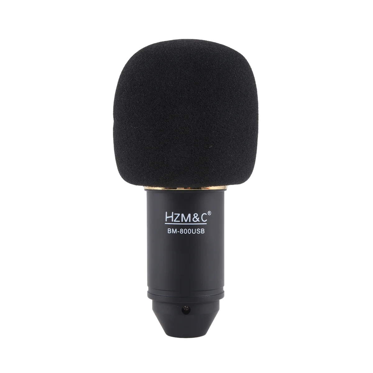 인기 있는 HZM&C 업그레이드된 Bm-800 USB 콘덴서 마이크 Bm800 컴퓨터 녹음용 USB 스튜디오 마이크 가라오케 Pc 골드