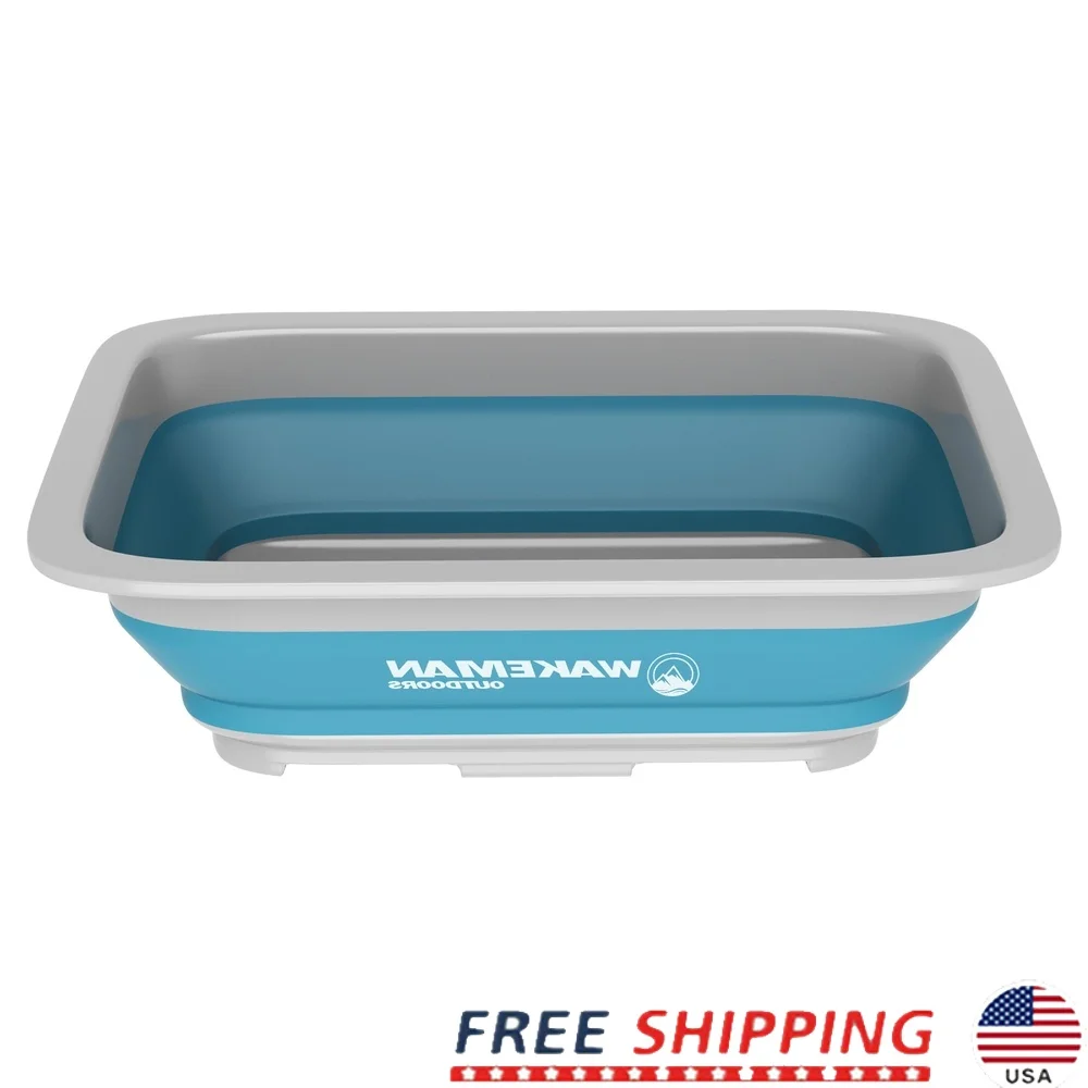 

Collapsible Multiuse Wash Bin 10L Lightweight Camping Bucket Cleaning Caddy Mop Bucket Ice Bucket Car Wash Storage Durable