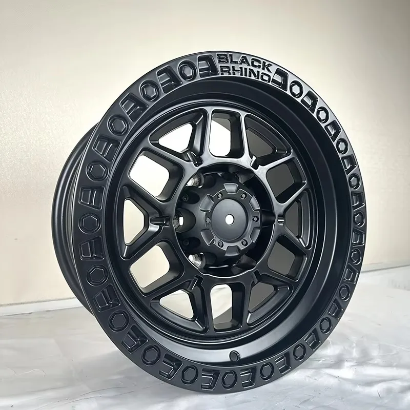 【2026】16 17 18 Inch Simulated Beadlock Offroad Alloy Wheel 5x114.3 PCD Modified Hub For Compact SUV And Small Pickup Trucks