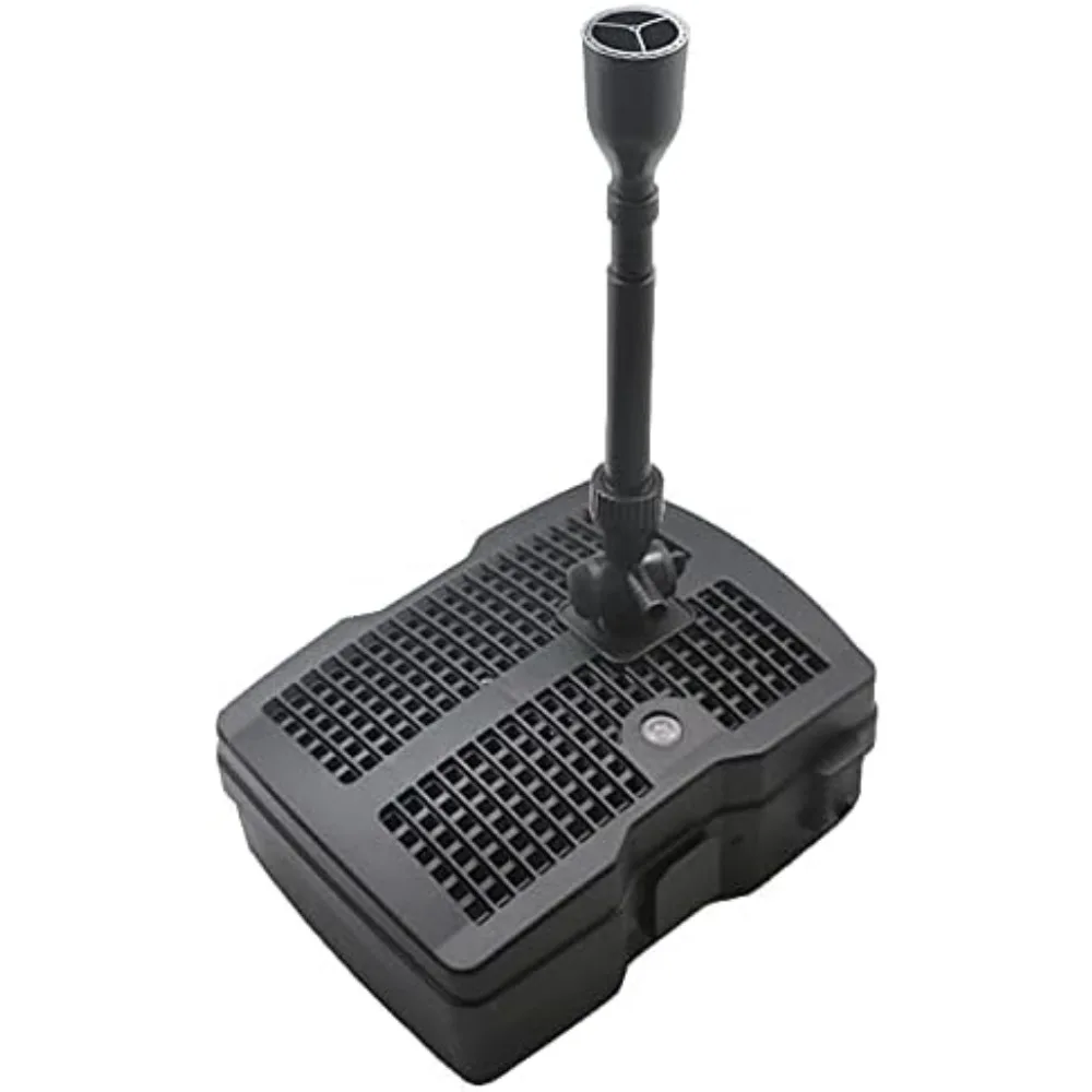 

660GPH 4 in 1 Submersible Aquarium Garden Pond Filter Water Outdoor Fountain Pump w/9W-Sterilizer for Cleaning System
