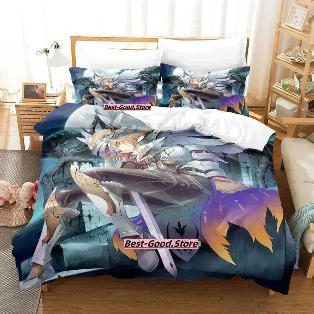 Lord of Vermillion 3D Anime Bedding set Printed Duvet Cover Pillowcase Single Double Queen Super King Size Sets