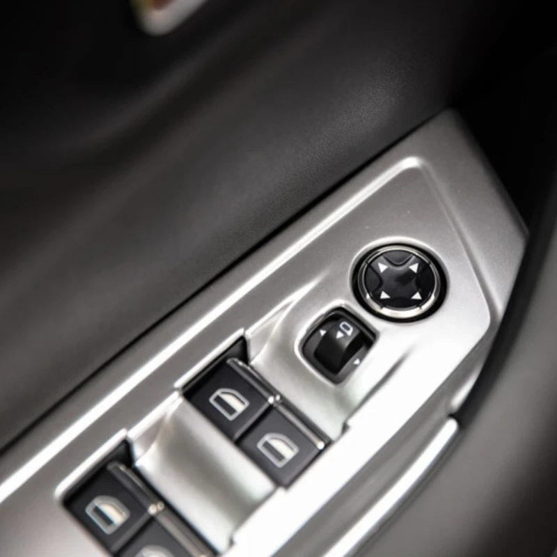 For Peugeot 508 GT 2019 2020 2021ABS Carbon Fiber Armrest Window Buttons Cover Glass Lift Adjust Switch Panel Trim Accessories - view 5