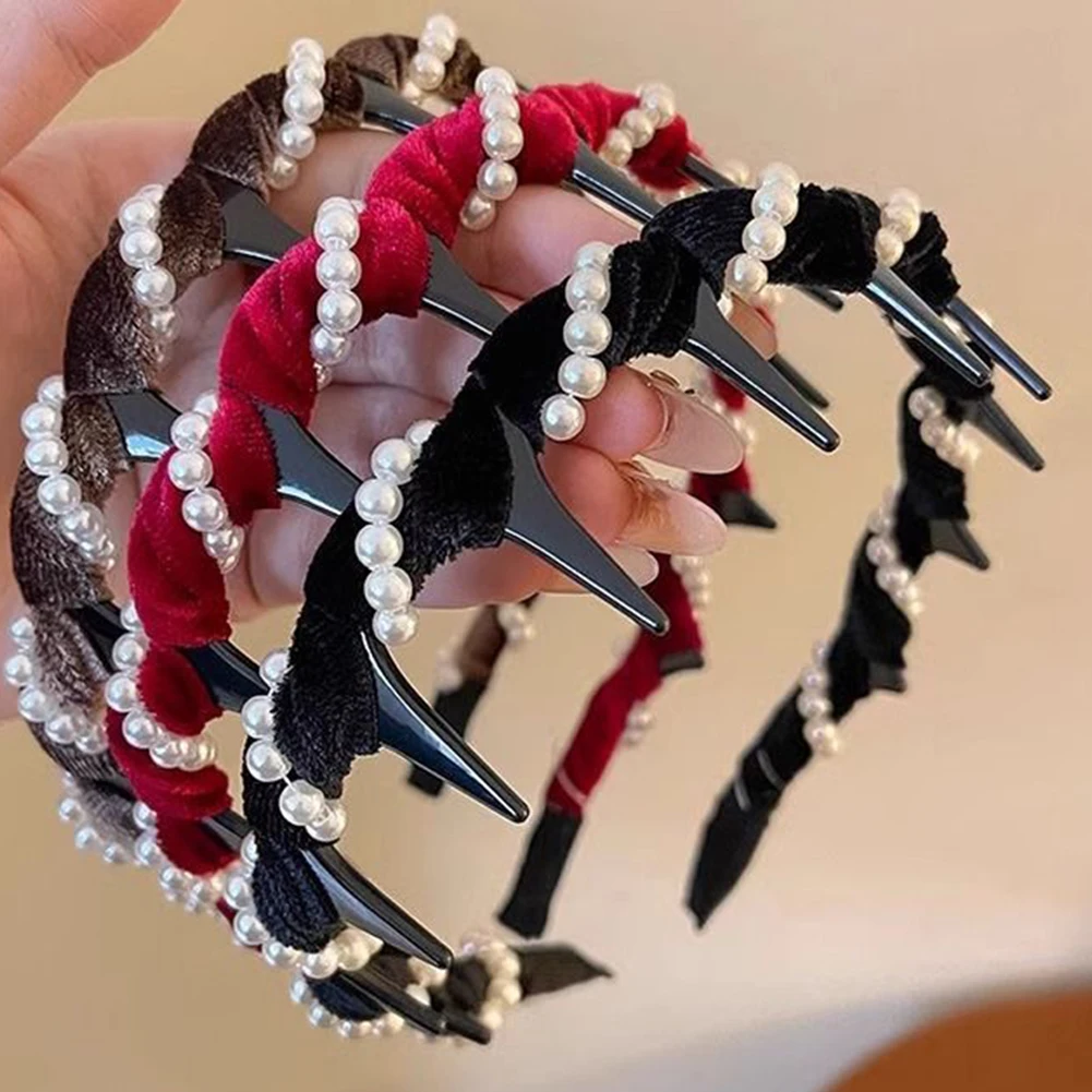 3 قطع من رباط الشعر المزخرف مع 5 ربطات شعر عصرية غير قابلة للانزلاق وإكسسوارات شعر أنيقة هدايا للنساء والفتيات #3